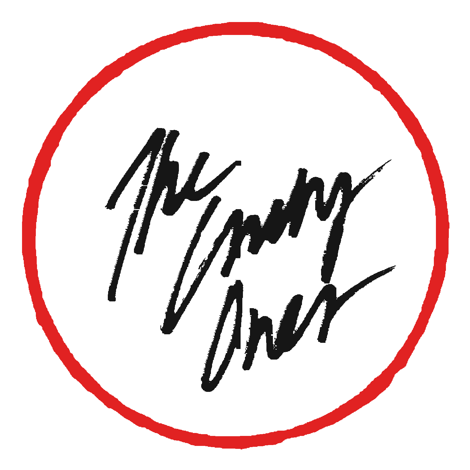 The Lucky Ones — hand-drawn logo